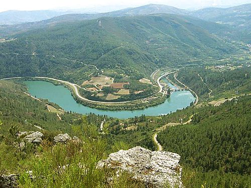Río Sil en Roblido - A Rúa - Galicia