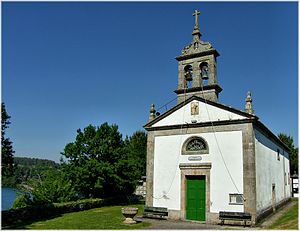 Igrexa de San Martio de orto en Abegondo - Galicia