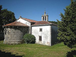 Igrexa de Santa maría de Sendelle en Boimorto - Galicia